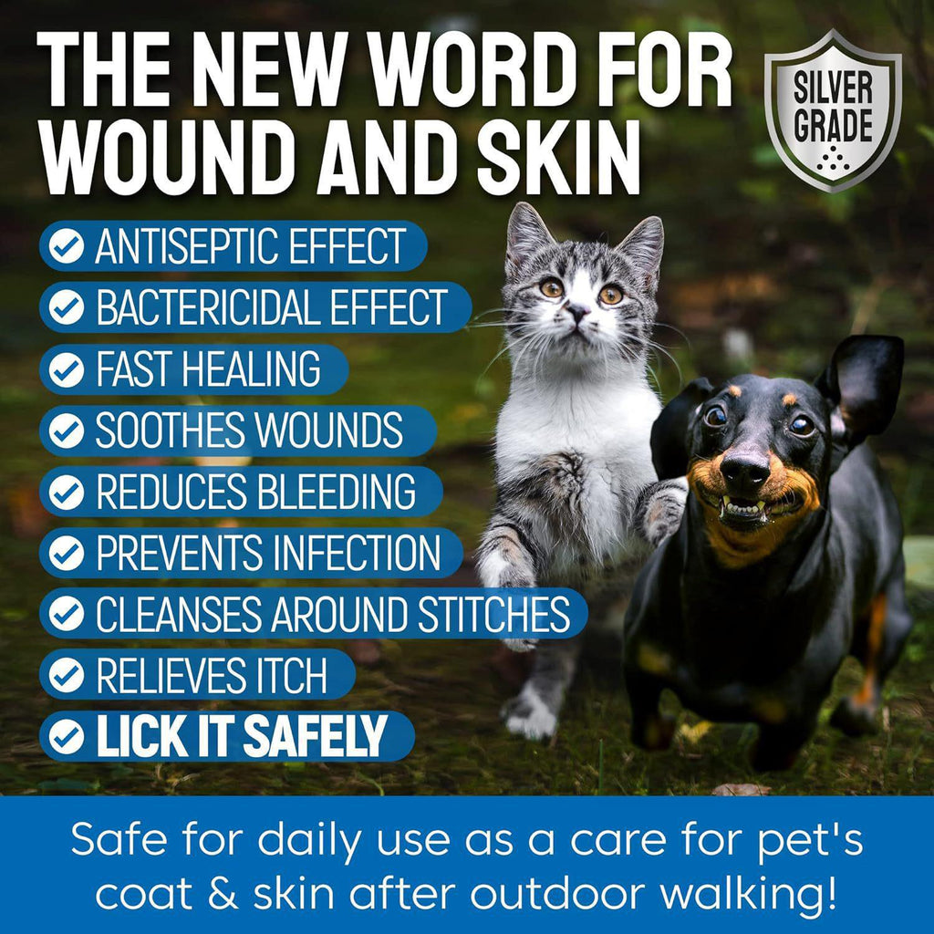 Silver Wound Spray 銀離子寵物傷口修護噴霧 120ml
